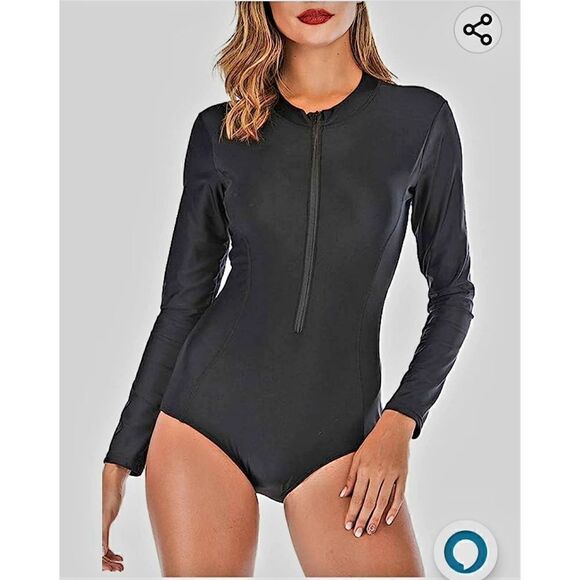 NEW WITH TAGS BALEAF RASHGUARD SWIMSUIT - Picture 1 of 11